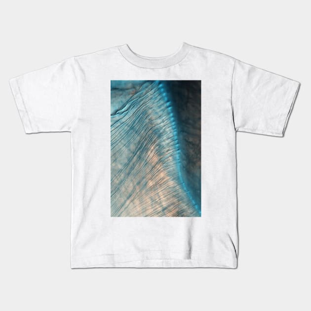 Gullies on a martian sand dune (C004/2735) Kids T-Shirt by SciencePhoto